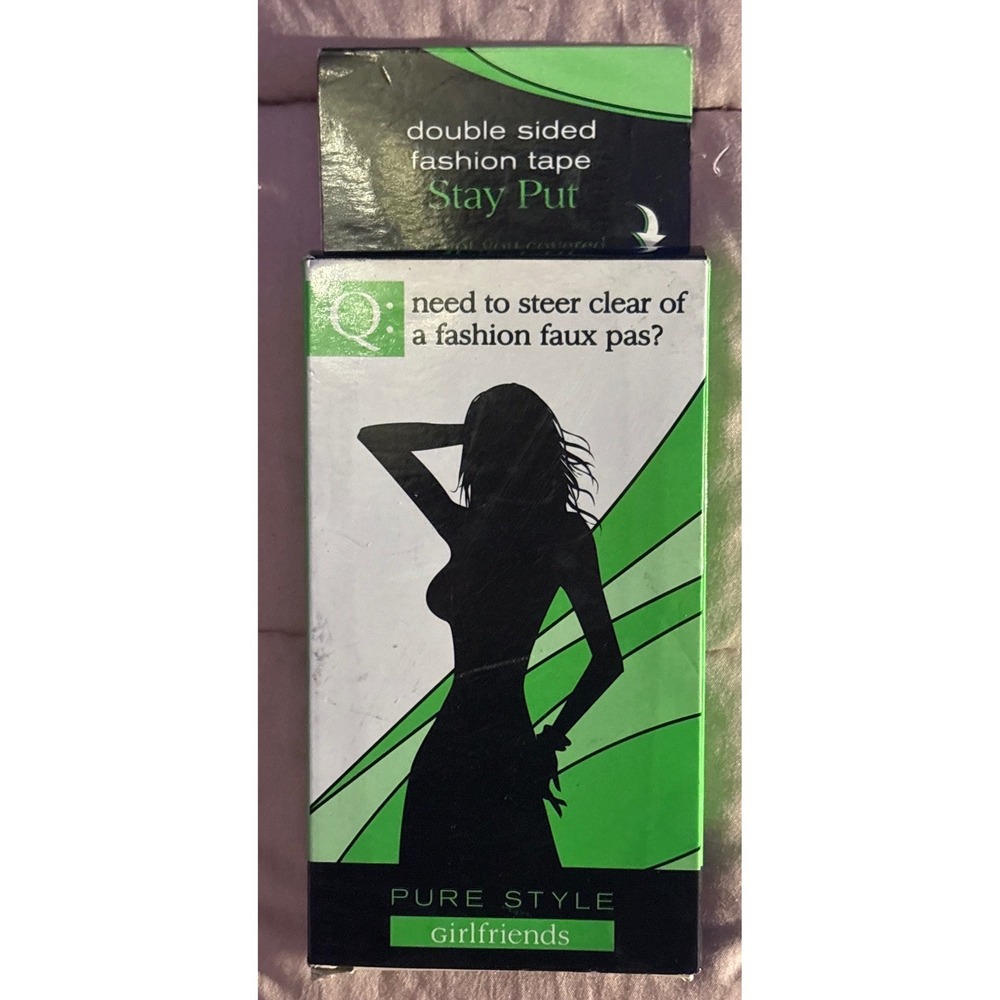 NEW Pure Style Girlfriends Stay Put Double Sided Fashion Tape Clothing Tape